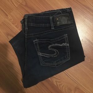 Women’s Suki Boot-cut Silver Jeans